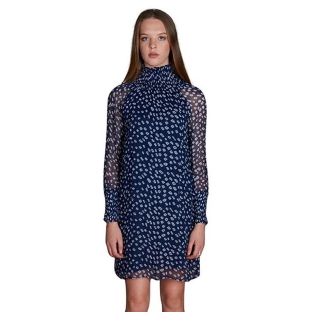 Lisette Iman Printed Chiffon Dress by Velvet GS